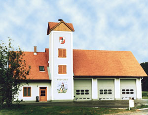 Neubau des Rüsthauses 1989